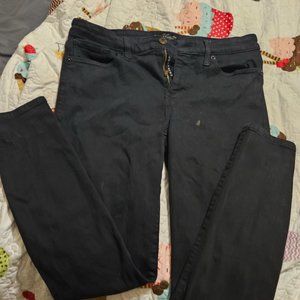 lucky brand black ava skinny 8/29